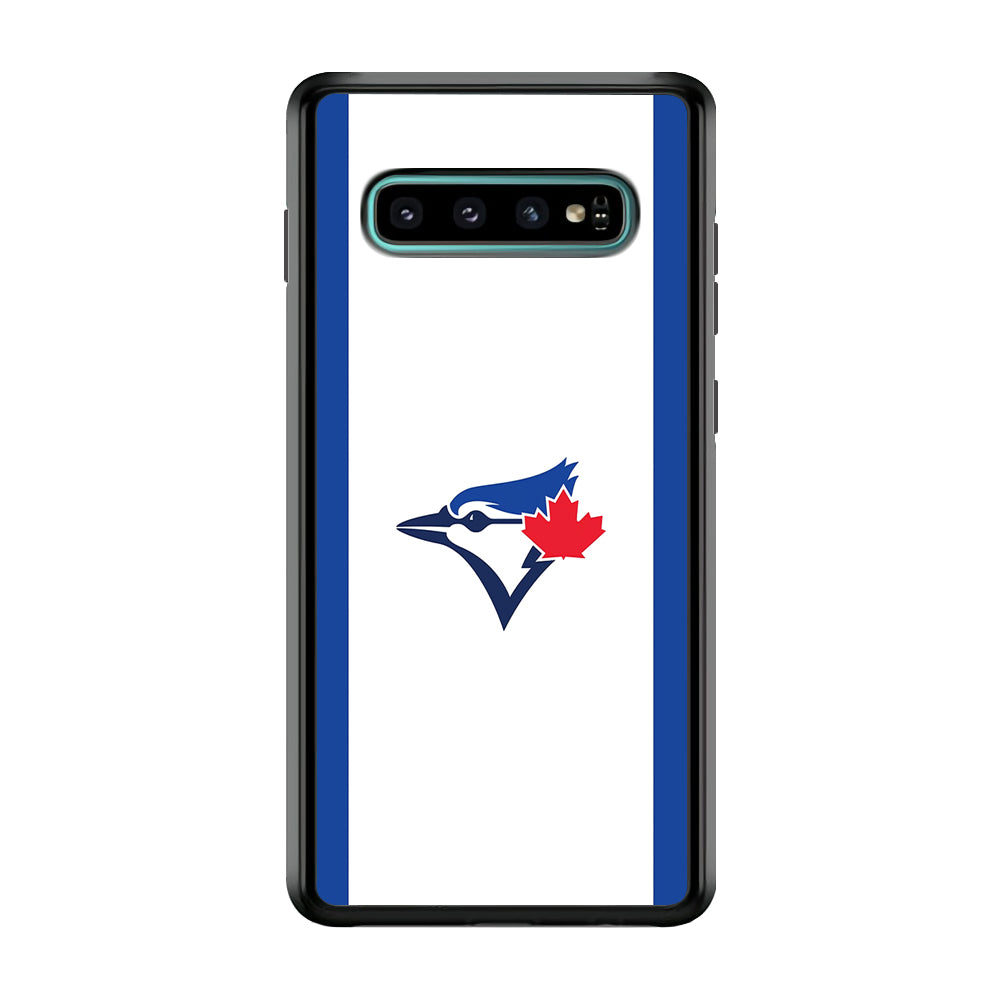 Baseball Toronto Blue Jays MLB 002 Samsung Galaxy S10 Case-Phone Case-Rubber Black (2D Case)-Altracase