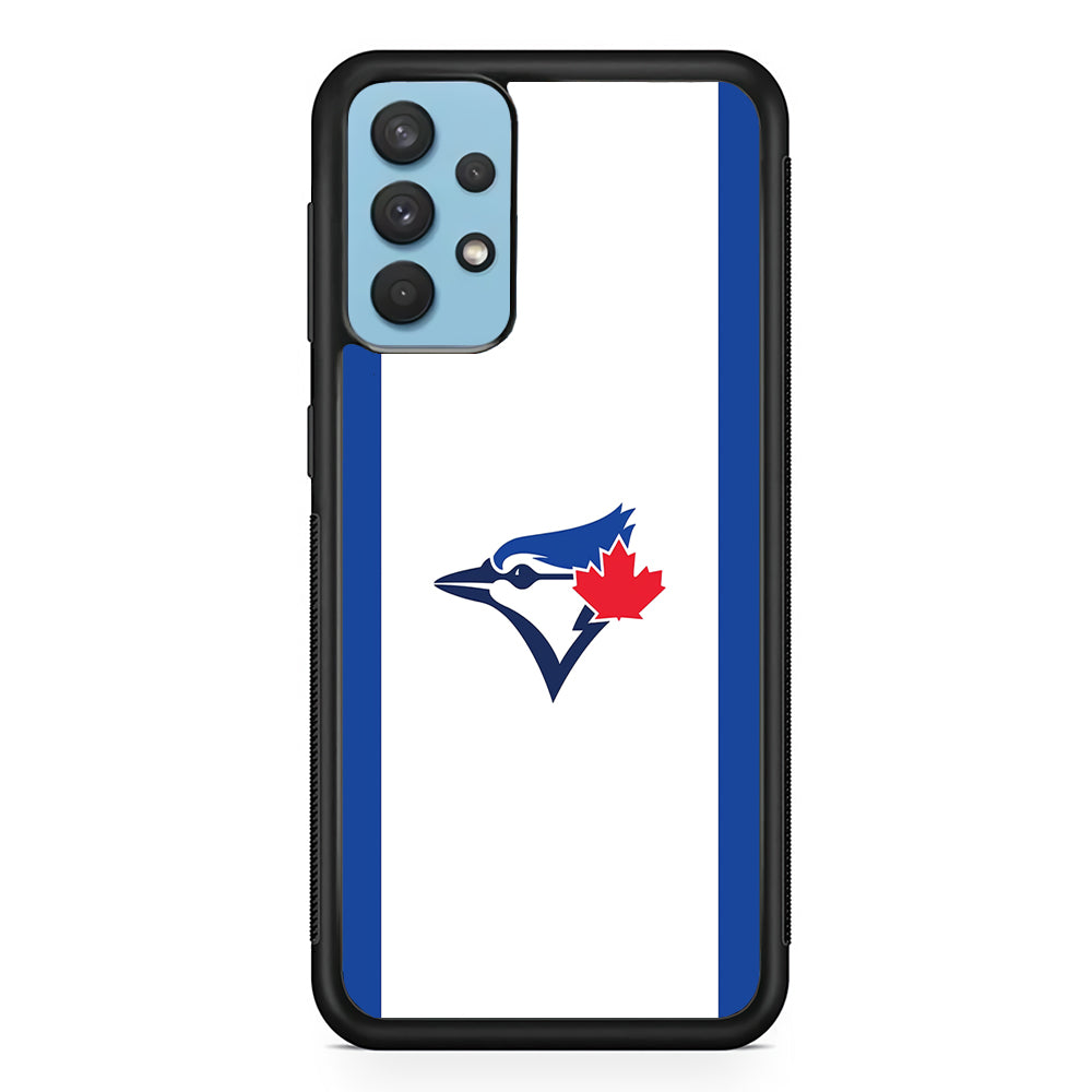 Baseball Toronto Blue Jays MLB 002 Samsung Galaxy A32 Case-Phone Case-Rubber Black (2D Case)-Altracase