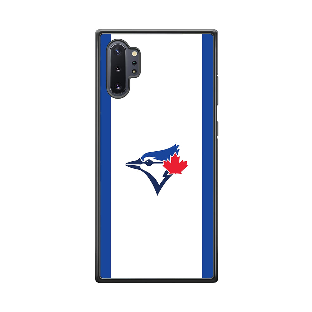 Baseball Toronto Blue Jays MLB 002 Samsung Galaxy Note 10 Plus Case-Phone Case-Rubber Black (2D Case)-Altracase