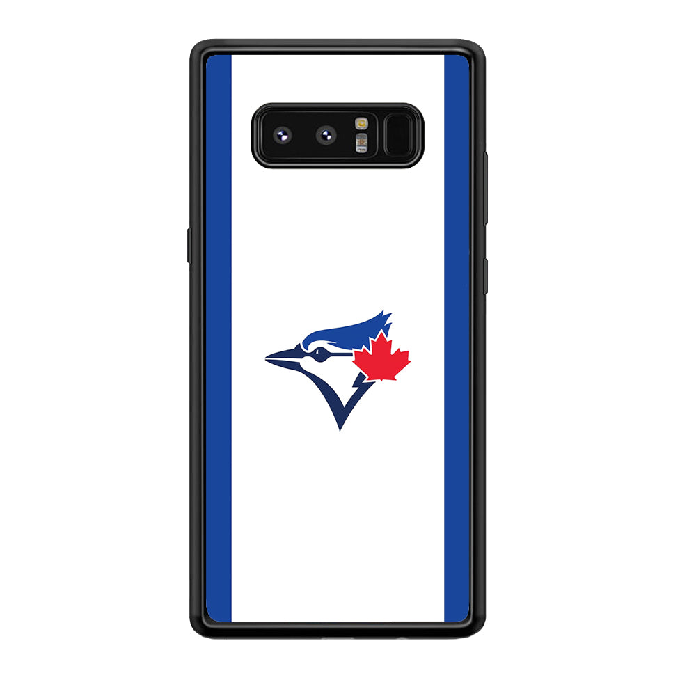 Baseball Toronto Blue Jays MLB 002 Samsung Galaxy Note 8 Case-Phone Case-Rubber Black (2D Case)-Altracase