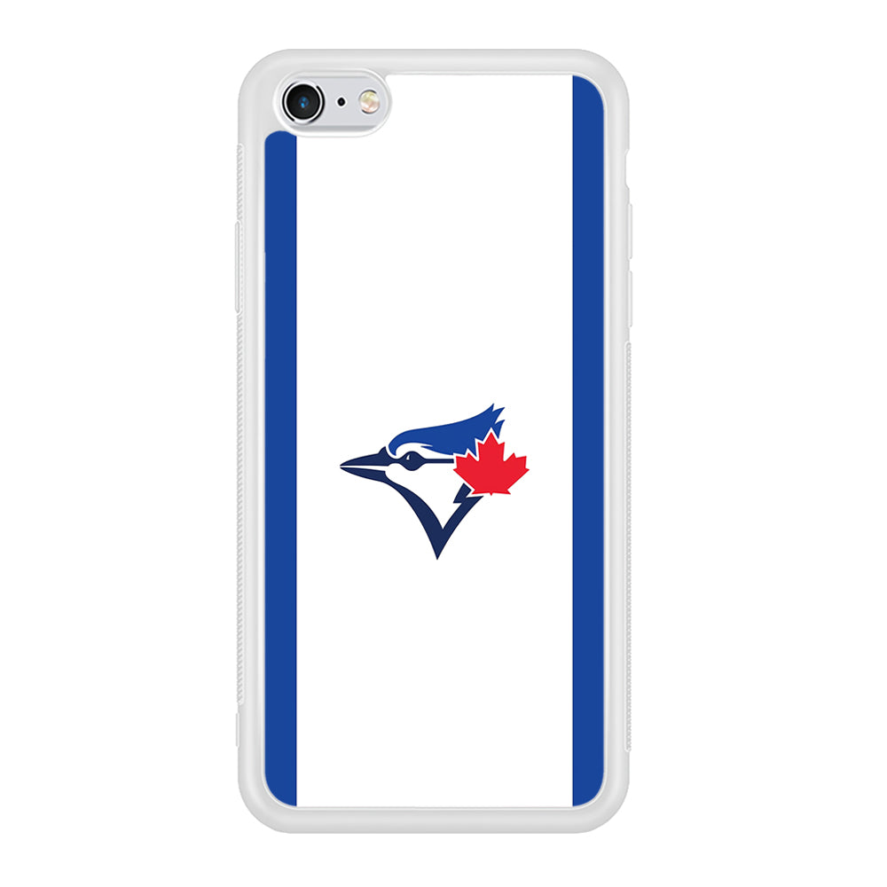 Baseball Toronto Blue Jays MLB 002 iPhone 6 Plus | 6s Plus Case-Phone Case-Rubber White (2D Case)-Altracase