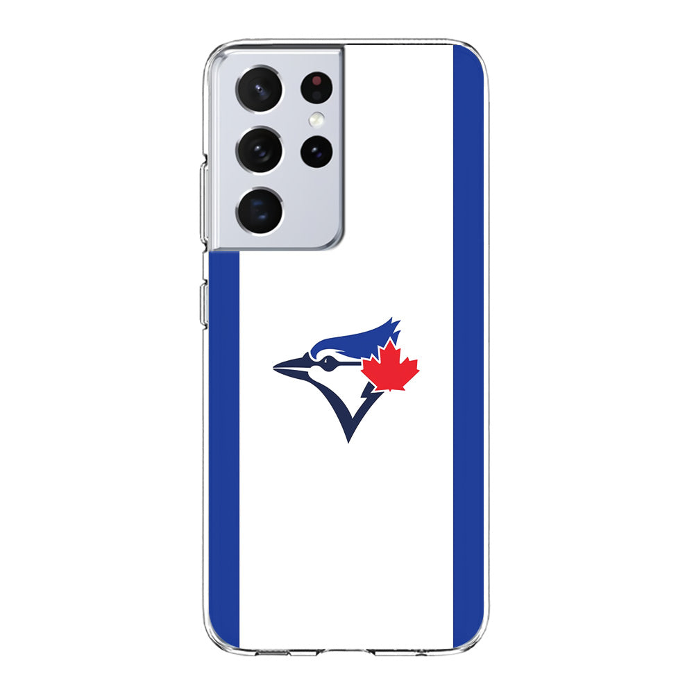 Baseball Toronto Blue Jays MLB 002 Samsung Galaxy S21 Ultra Case-Phone Case-Clear Soft Case-Altracase