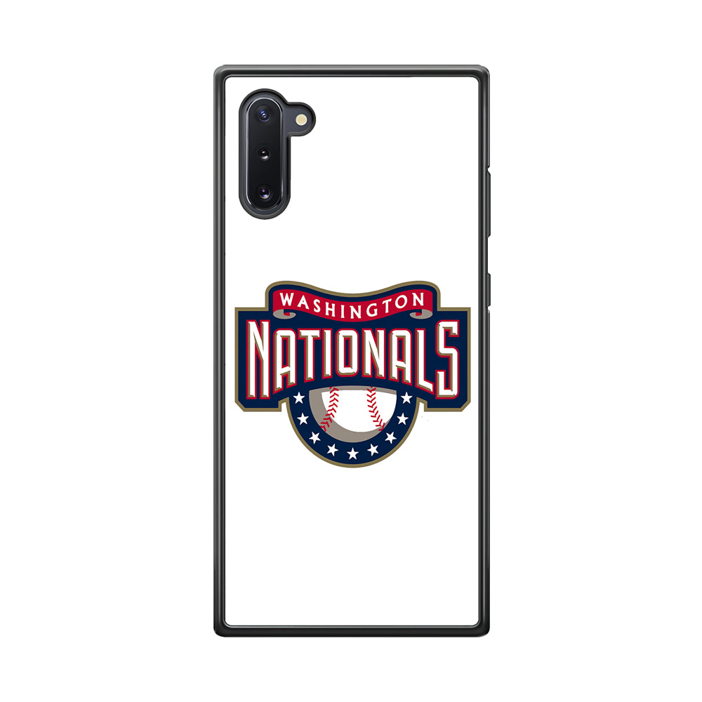 Baseball Washington Nationals MLB 001 Samsung Galaxy Note 10 Case-Phone Case-Tempered Glass Case-Altracase