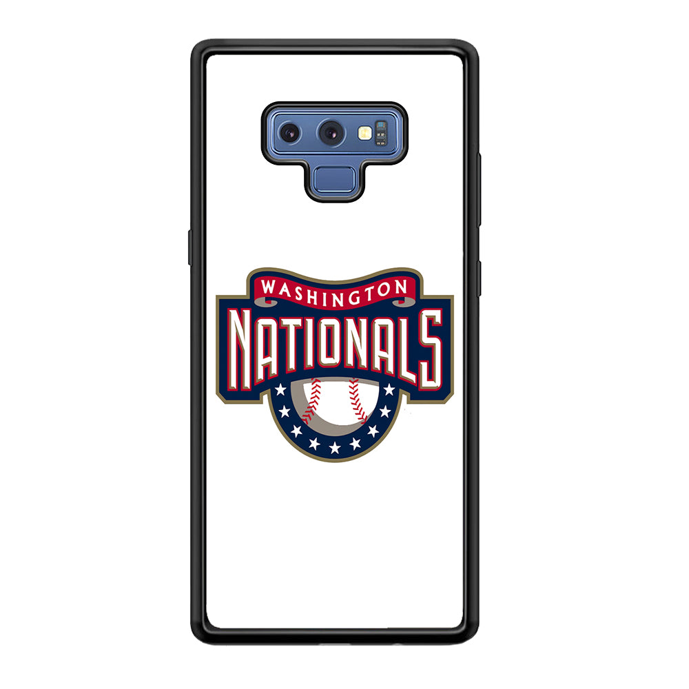 Baseball Washington Nationals MLB 001 Samsung Galaxy Note 9 Case-Phone Case-Tempered Glass Case-Altracase