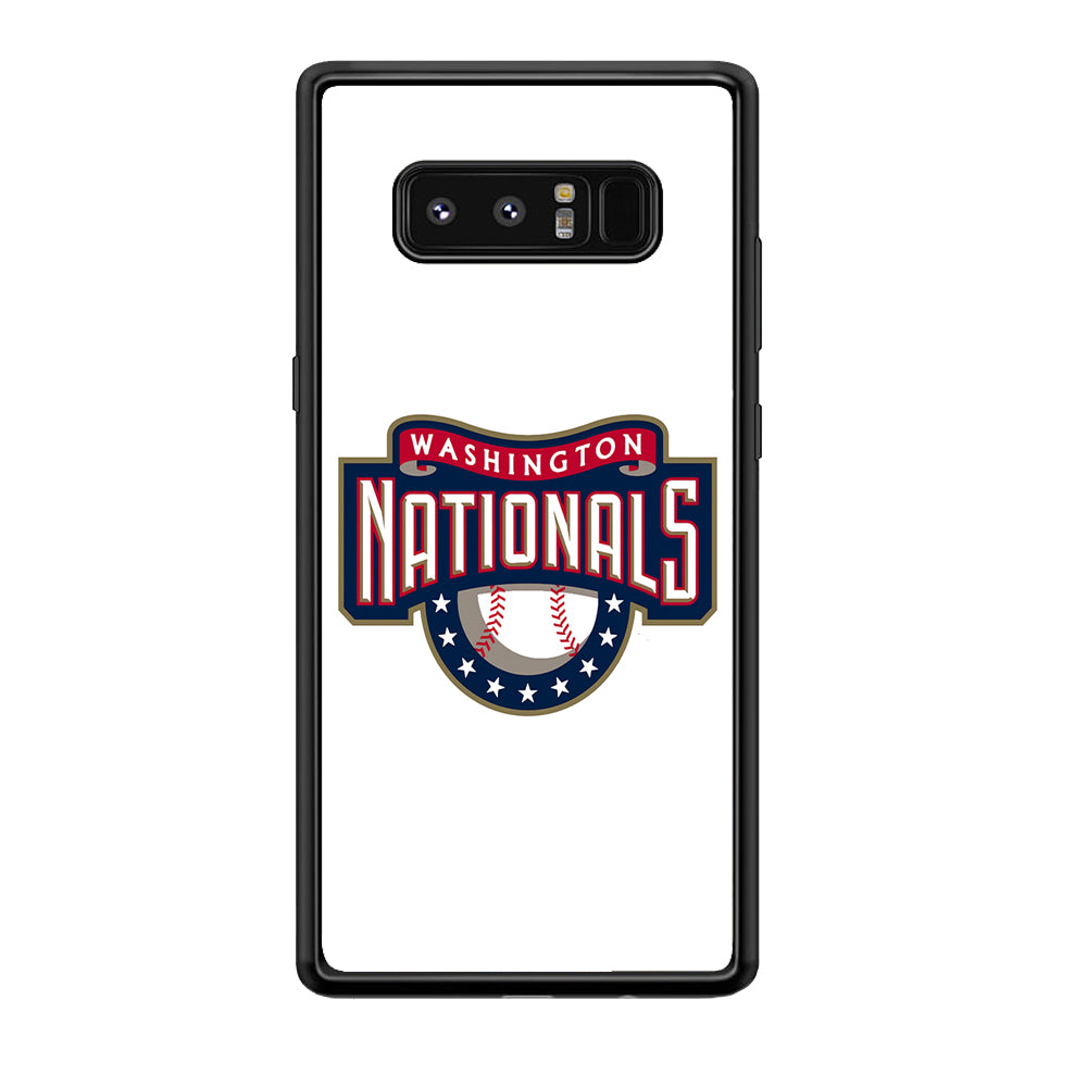 Baseball Washington Nationals MLB 001 Samsung Galaxy Note 8 Case-Phone Case-Tempered Glass Case-Altracase