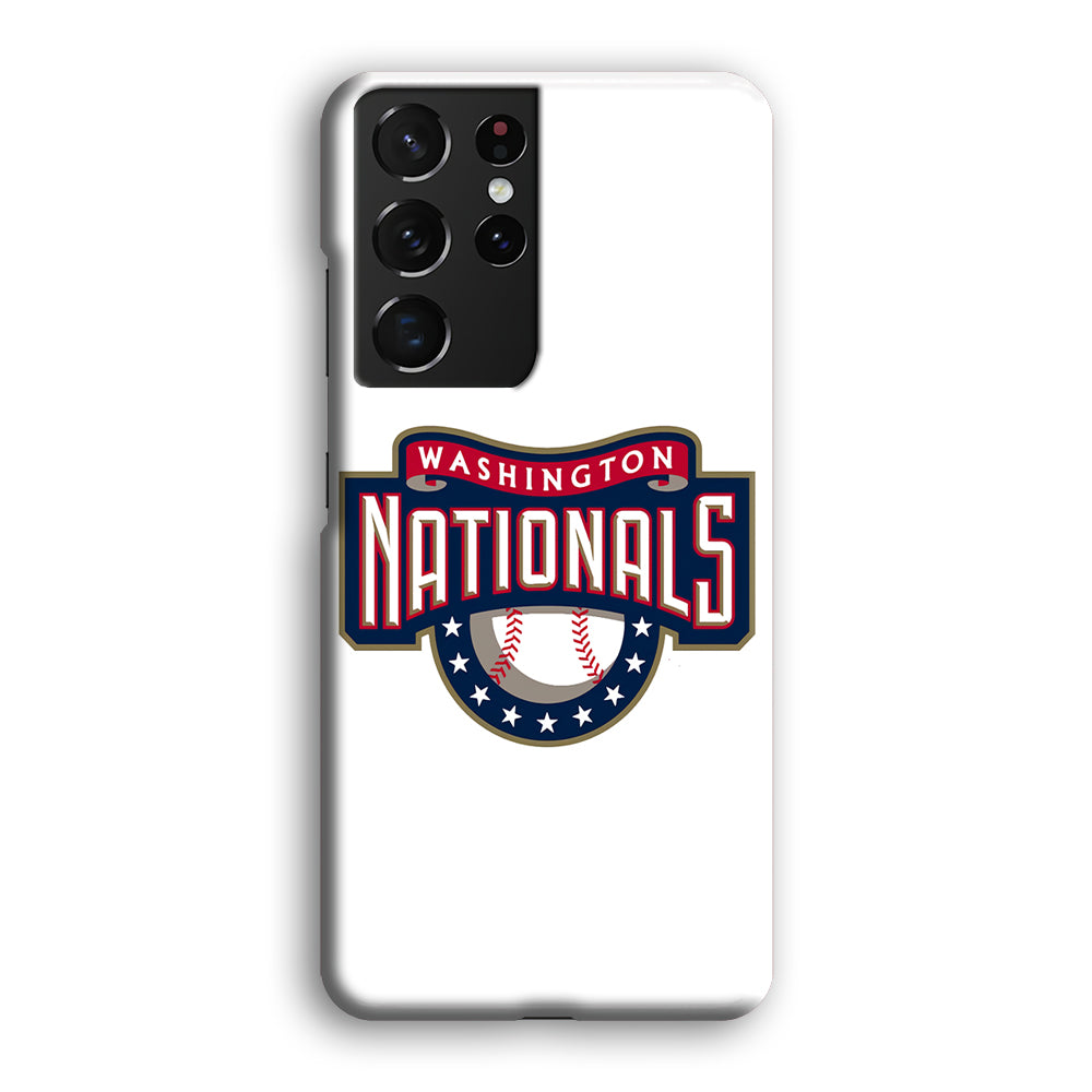Baseball Washington Nationals MLB 001 Samsung Galaxy S21 Ultra Case-Phone Case-3D Case-Altracase