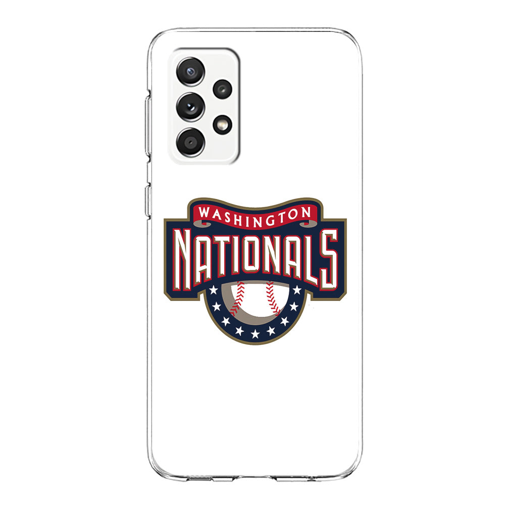 Baseball Washington Nationals MLB 001 Samsung Galaxy A52 Case-Phone Case-Clear Soft Case-Altracase