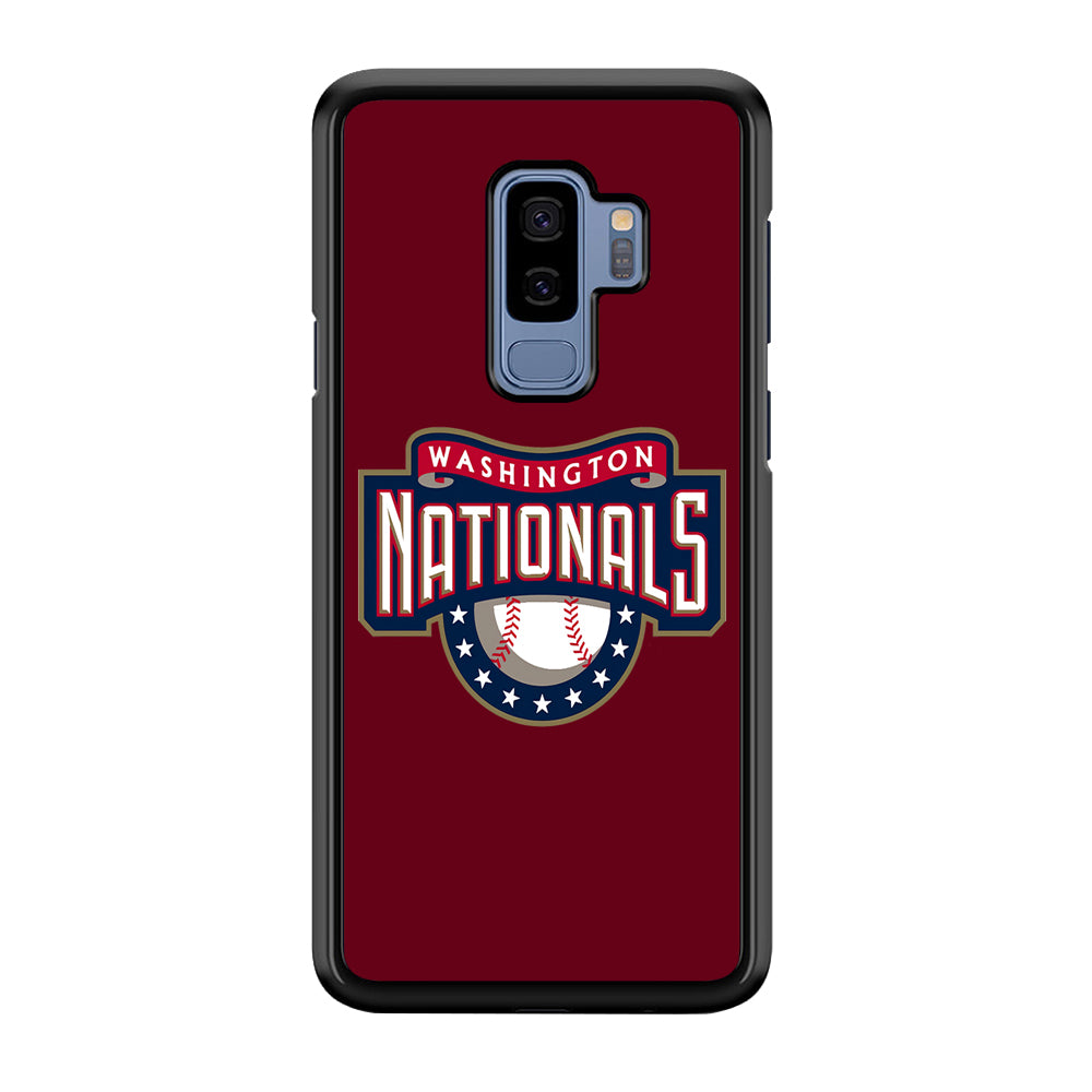 Baseball Washington Nationals MLB 002 Samsung Galaxy S9 Plus Case-Phone Case-Tempered Glass Case-Altracase
