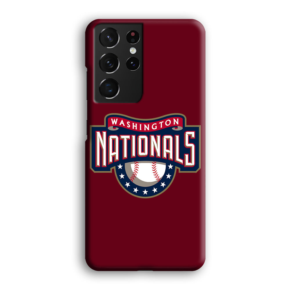 Baseball Washington Nationals MLB 002 Samsung Galaxy S24 Ultra Case-Phone Case-3D Case-Altracase