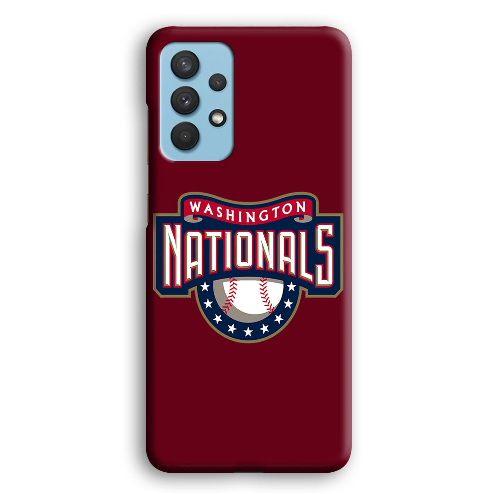 Baseball Washington Nationals MLB 002 Samsung Galaxy A32 Case-Phone Case-3D Case-Altracase