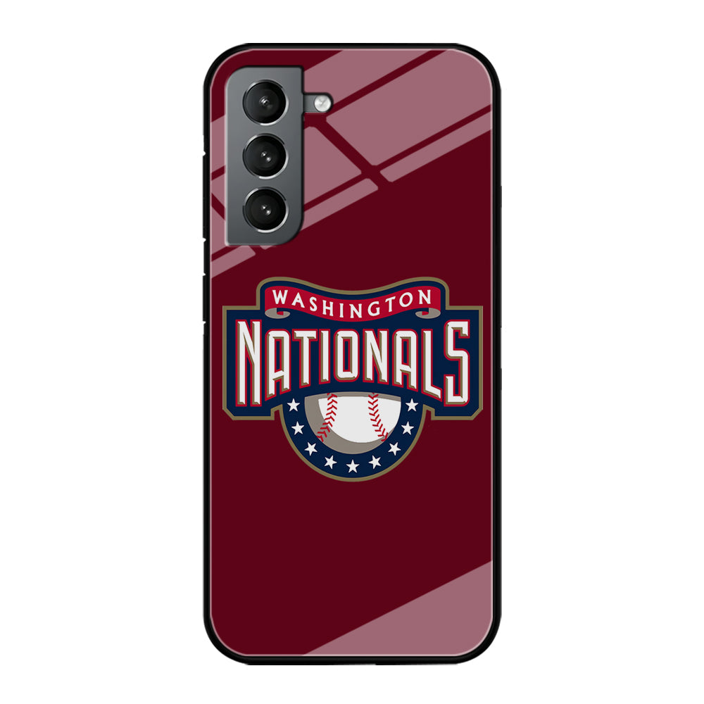 Baseball Washington Nationals MLB 002 Samsung Galaxy S22 Plus Case-Phone Case-Tempered Glass Case-Altracase
