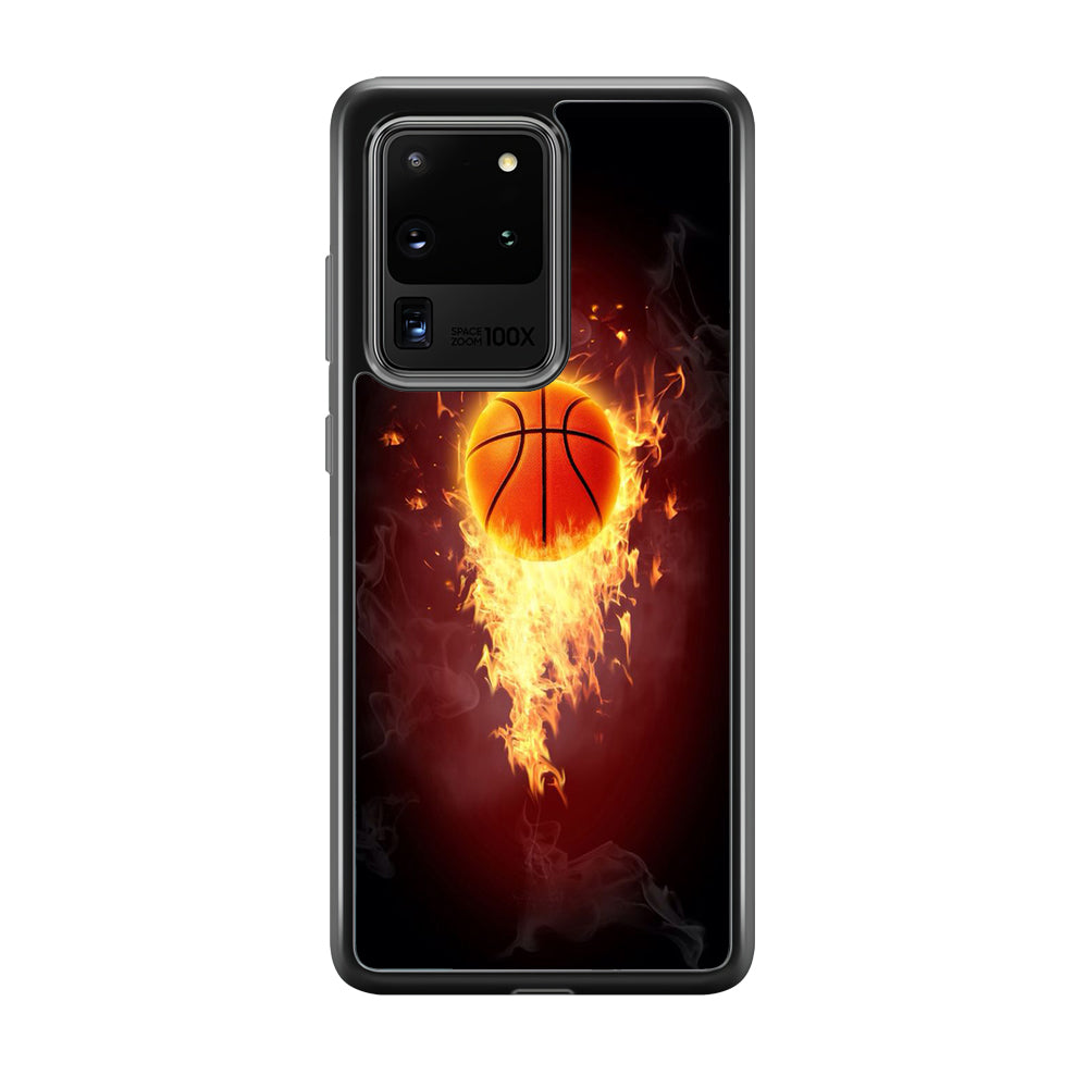 Basketball Art 001 Samsung Galaxy S20 Ultra Case-Phone Case-Tempered Glass Case-Altracase