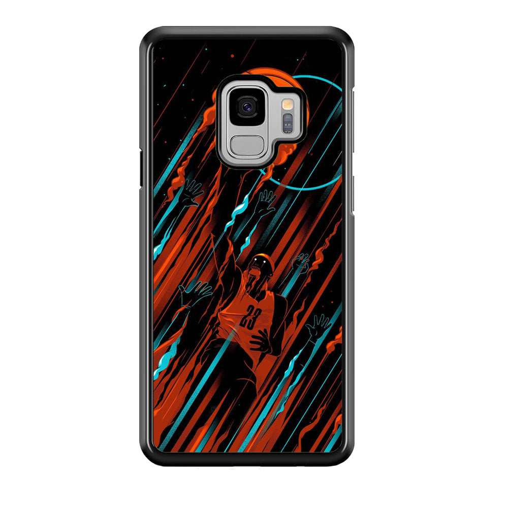 Basketball Art 003 Samsung Galaxy S9 Case-Phone Case-Tempered Glass Case-Altracase