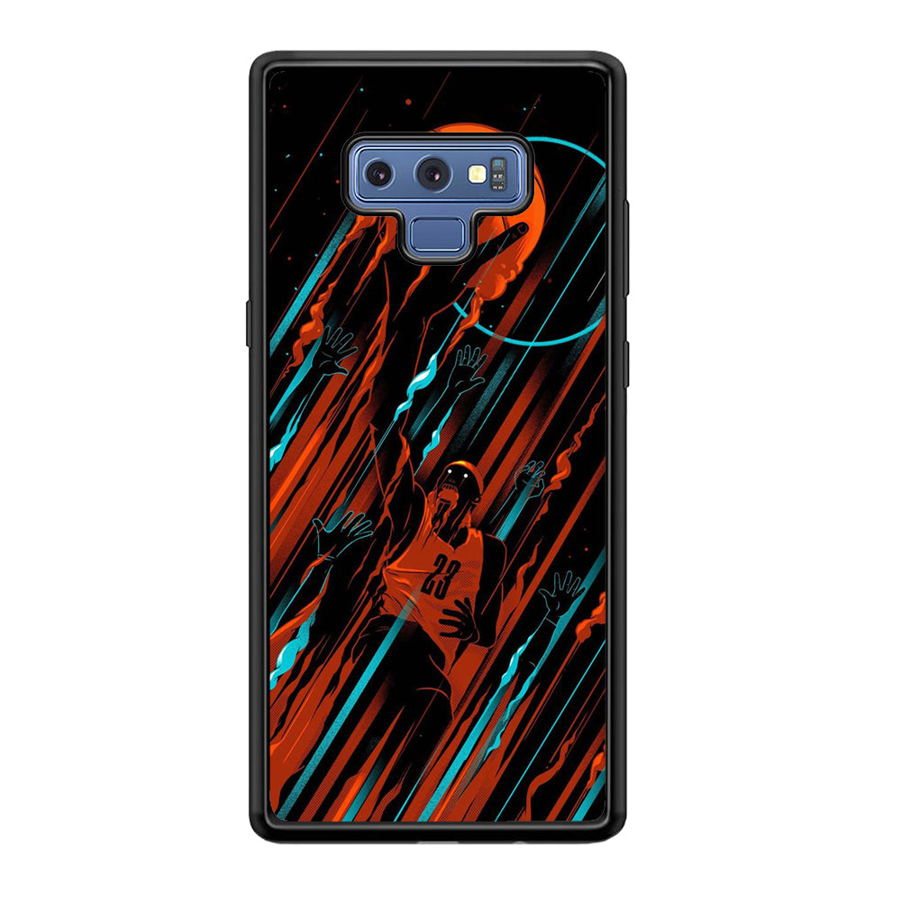 Basketball Art 003 Samsung Galaxy Note 9 Case-Phone Case-Tempered Glass Case-Altracase