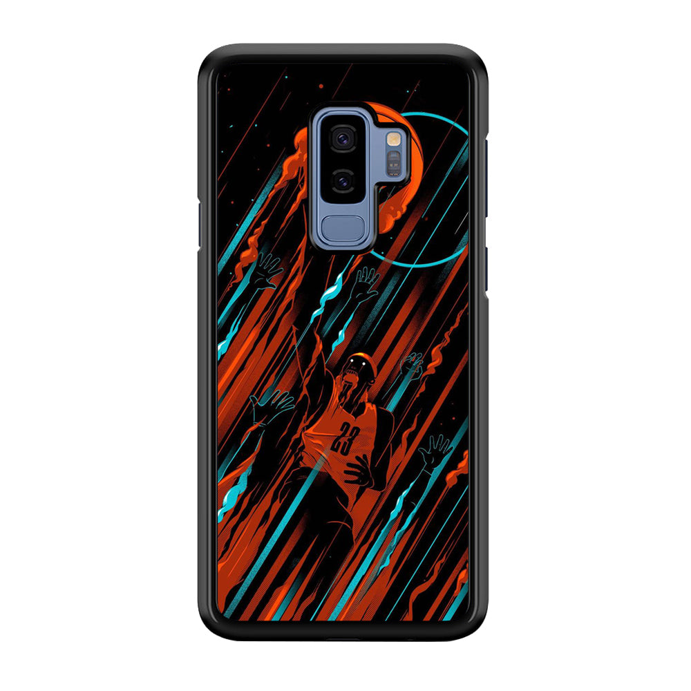 Basketball Art 003 Samsung Galaxy S9 Plus Case-Phone Case-Tempered Glass Case-Altracase