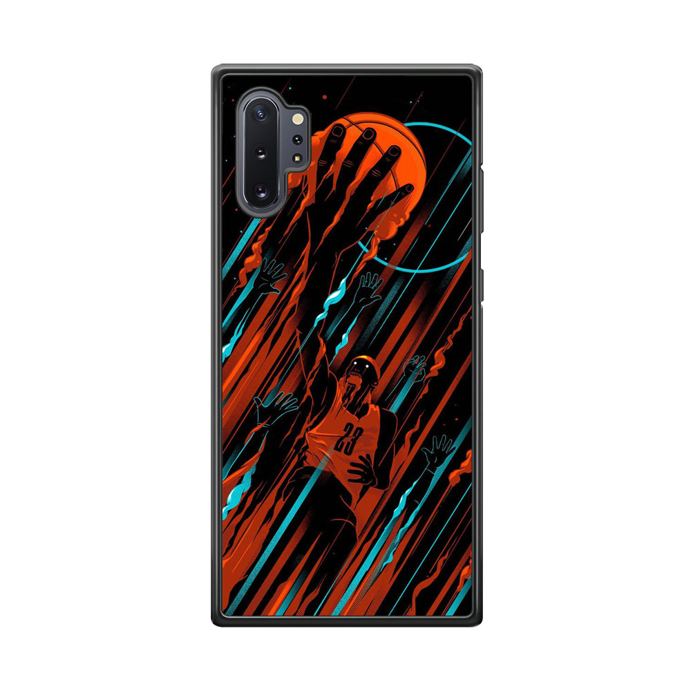 Basketball Art 003 Samsung Galaxy Note 10 Plus Case-Phone Case-Tempered Glass Case-Altracase