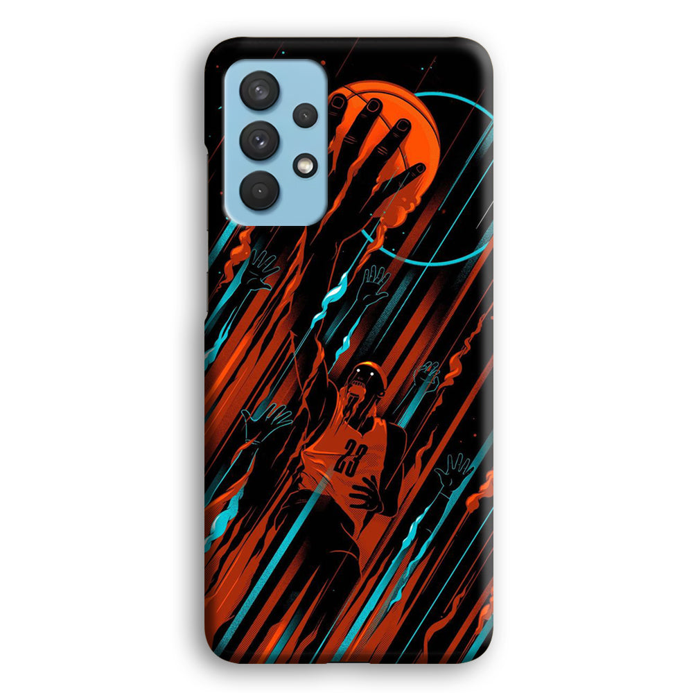 Basketball Art 003 Samsung Galaxy A32 Case-Phone Case-3D Case-Altracase