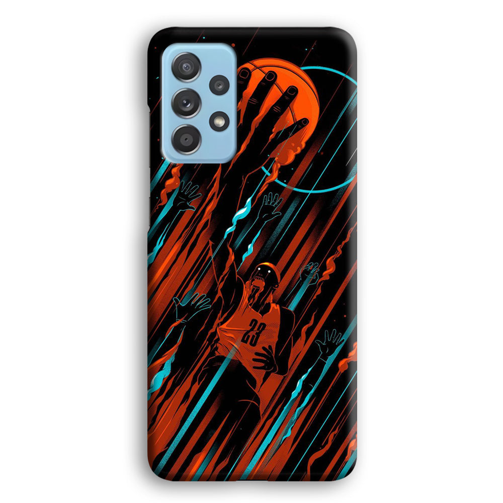 Basketball Art 003 Samsung Galaxy A52 Case-Phone Case-3D Case-Altracase