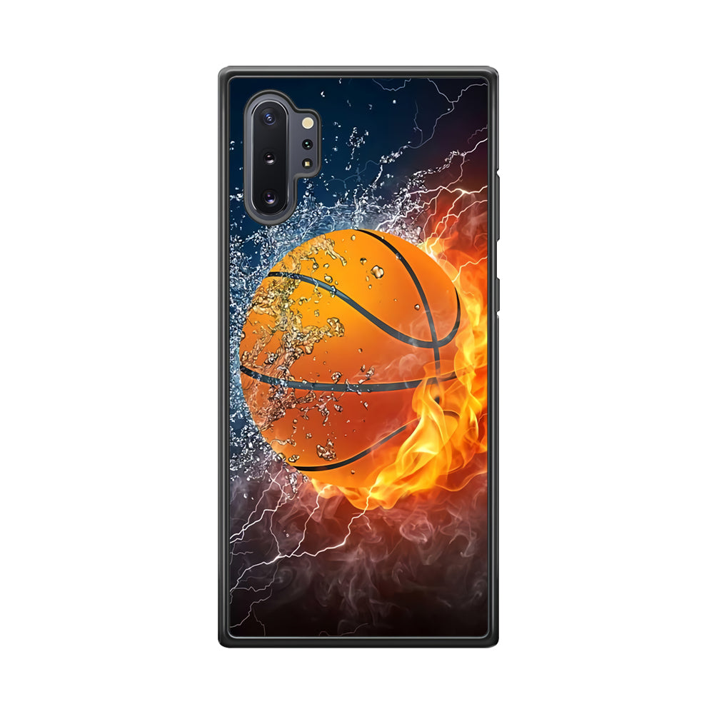 Basketball Ball Cool Art Samsung Galaxy Note 10 Plus Case-Phone Case-Tempered Glass Case-Altracase