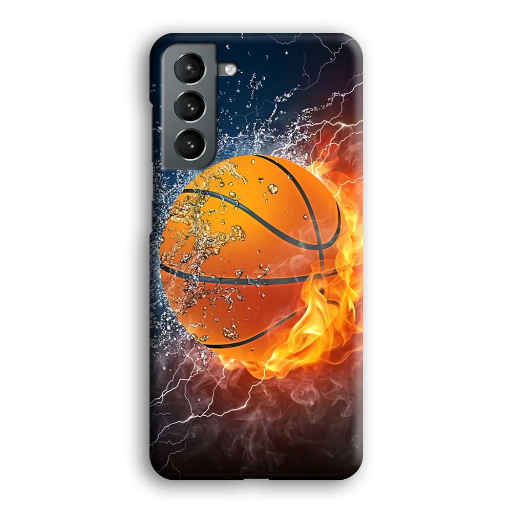 Basketball Ball Cool Art Samsung Galaxy S24 Case-Phone Case-3D Case-Altracase
