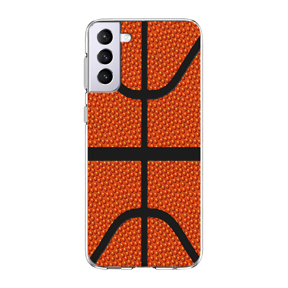 Basketball Pattern Samsung Galaxy S24 Case-Phone Case-Clear Soft Case-Altracase
