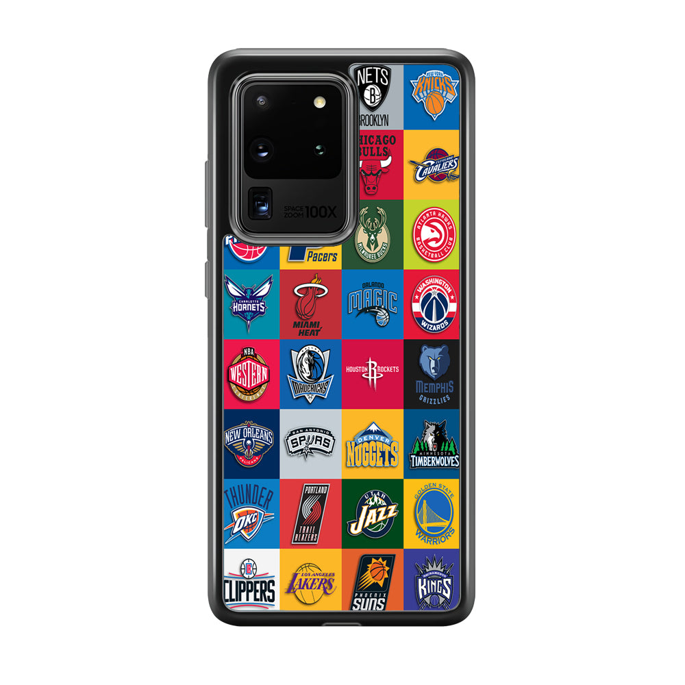 Basketball Teams NBA Samsung Galaxy S20 Ultra Case-Phone Case-Tempered Glass Case-Altracase