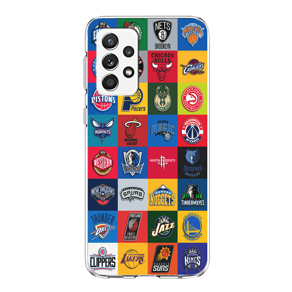Basketball Teams NBA Samsung Galaxy A72 Case-Phone Case-Clear Soft Case-Altracase