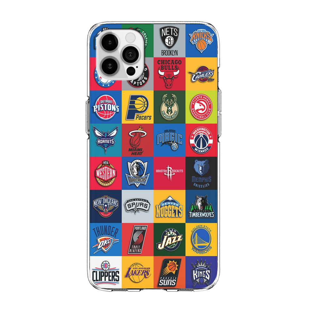 Basketball Teams NBA iPhone 14 Pro Case-Phone Case-Clear Soft Case-Altracase