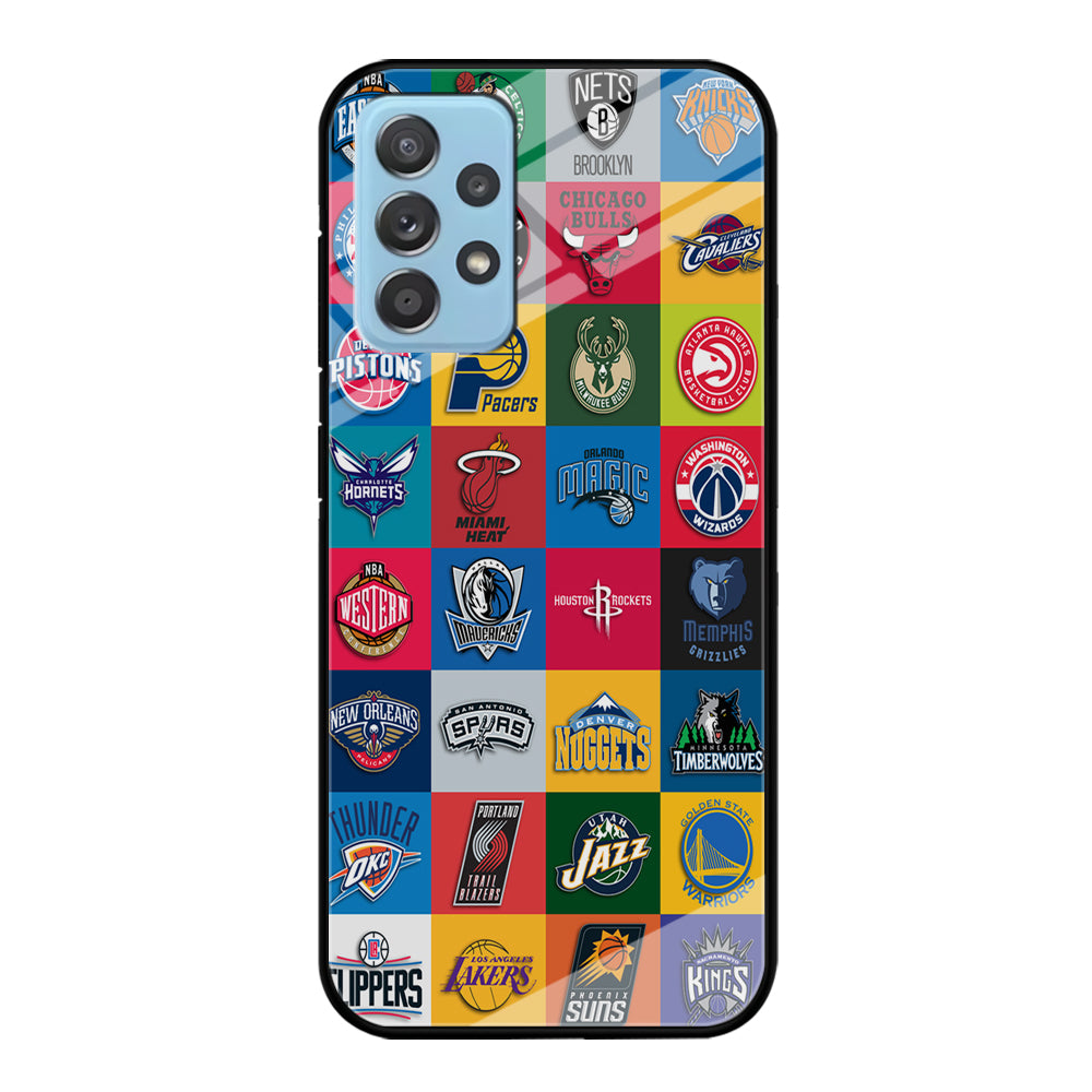 Basketball Teams NBA Samsung Galaxy A52 Case-Phone Case-Tempered Glass Case-Altracase