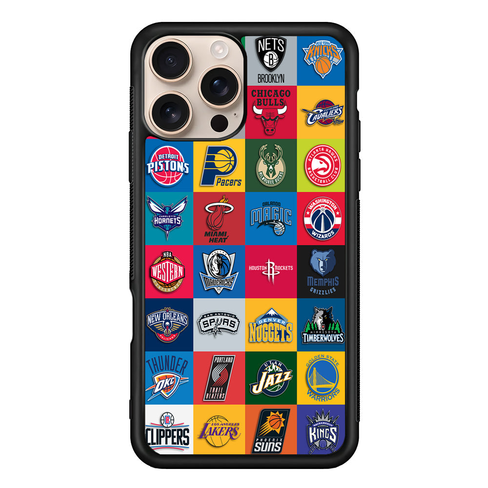 Basketball Teams NBA iPhone 16 Pro Max Case - Altracase