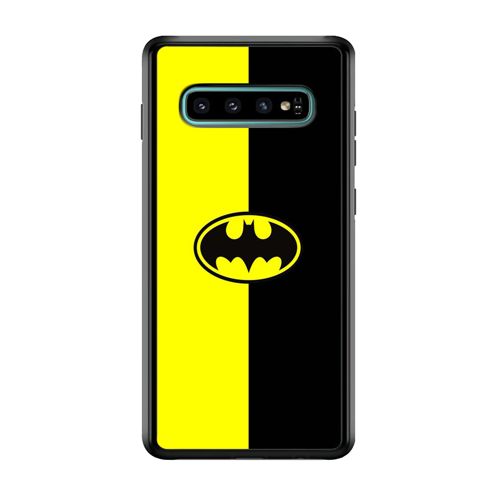 Batman 004 Samsung Galaxy S10 Case-Phone Case-Rubber Black (2D Case)-Altracase