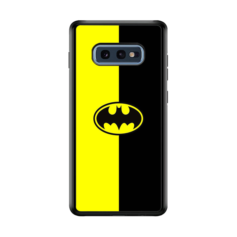 Batman 004 Samsung Galaxy S10E Case-Phone Case-Rubber Black (2D Case)-Altracase