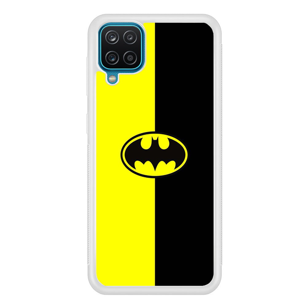 Batman 004 Samsung Galaxy A12 Case-Phone Case-Rubber White (2D Case)-Altracase