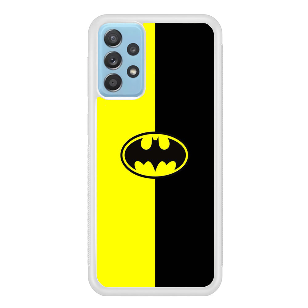 Batman 004 Samsung Galaxy A52 Case-Phone Case-Rubber White (2D Case)-Altracase