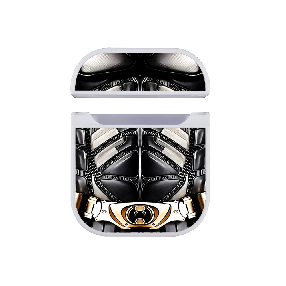 Batman Costume Armour Hard Plastic Case Cover For Apple Airpods-AirPod Case-White-Altracase