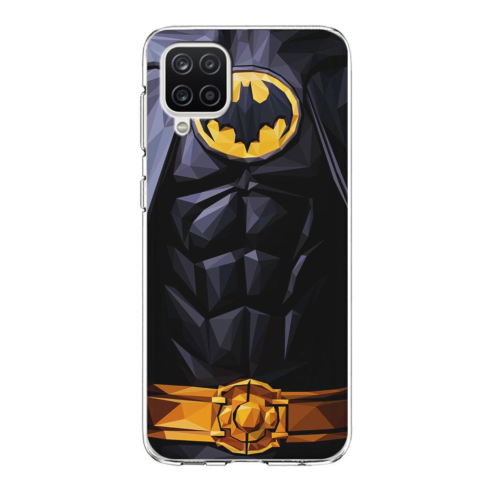 Batman Suit Armor Samsung Galaxy A12 Case-Phone Case-Clear Soft Case-Altracase