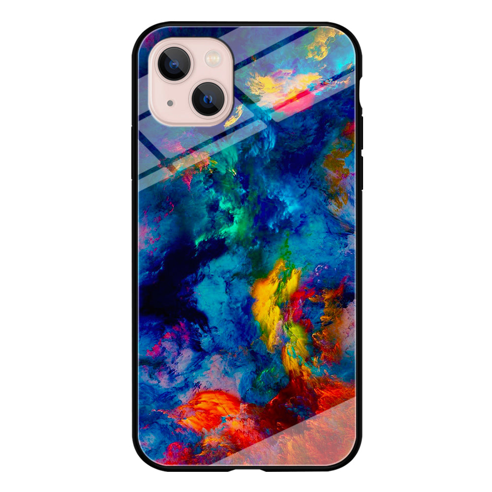 Beautiful Marble Colorful 001 iPhone 14 Case-Phone Case-Tempered Glass Case-Altracase