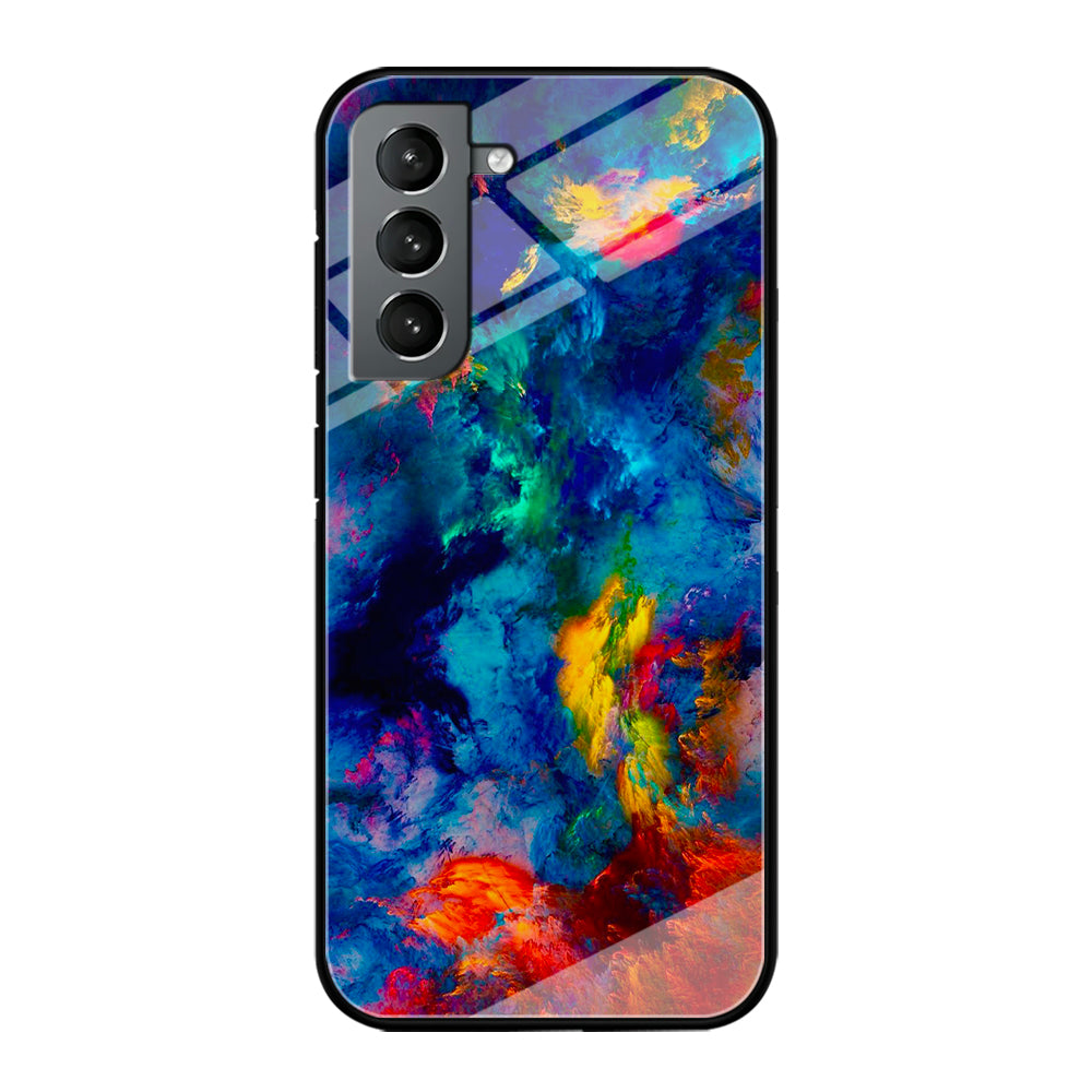 Beautiful Marble Colorful 001 Samsung Galaxy S21 Plus Case-Phone Case-Tempered Glass Case-Altracase