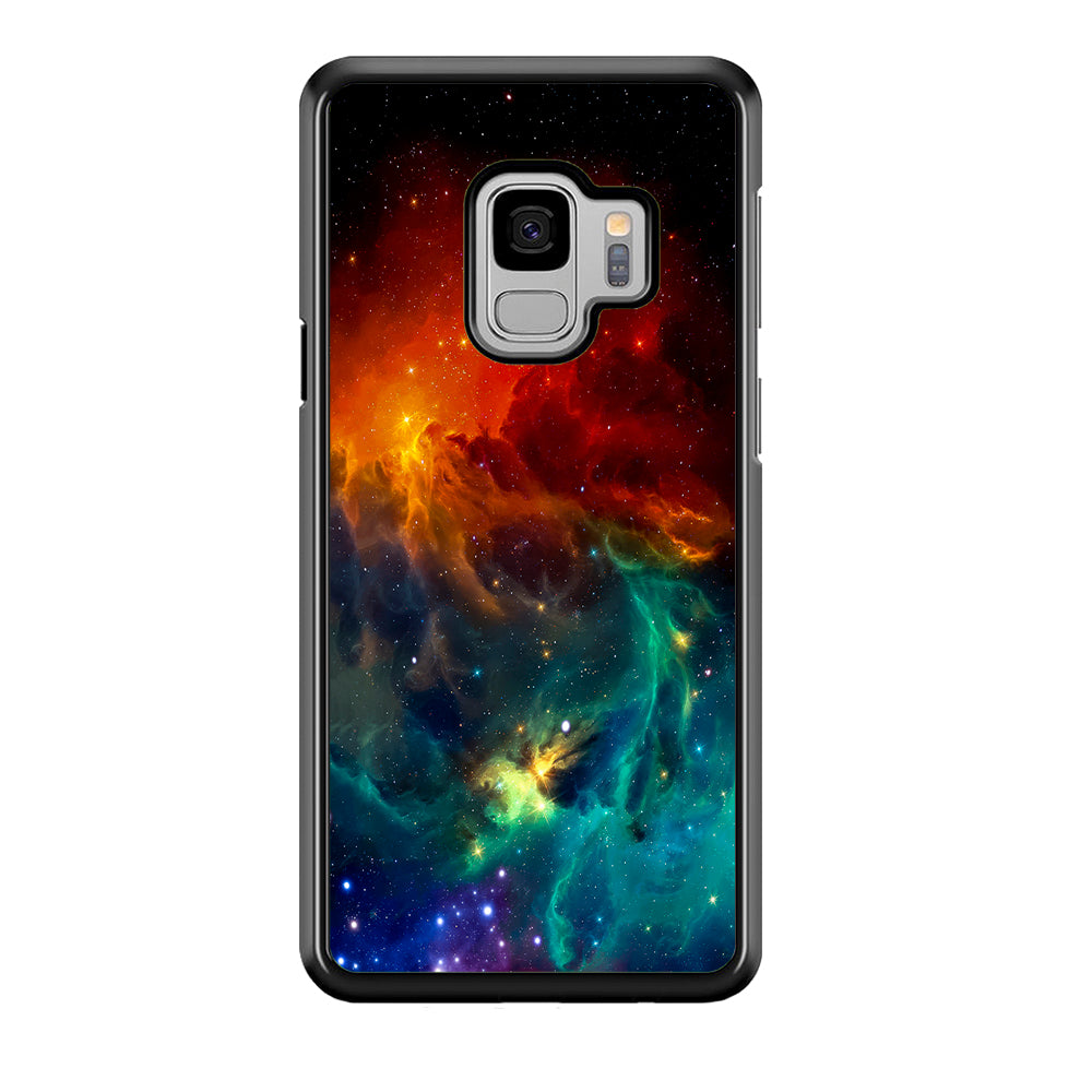 Beautiful Space Colorful 001 Samsung Galaxy S9 Case-Phone Case-Rubber Black (2D Case)-Altracase