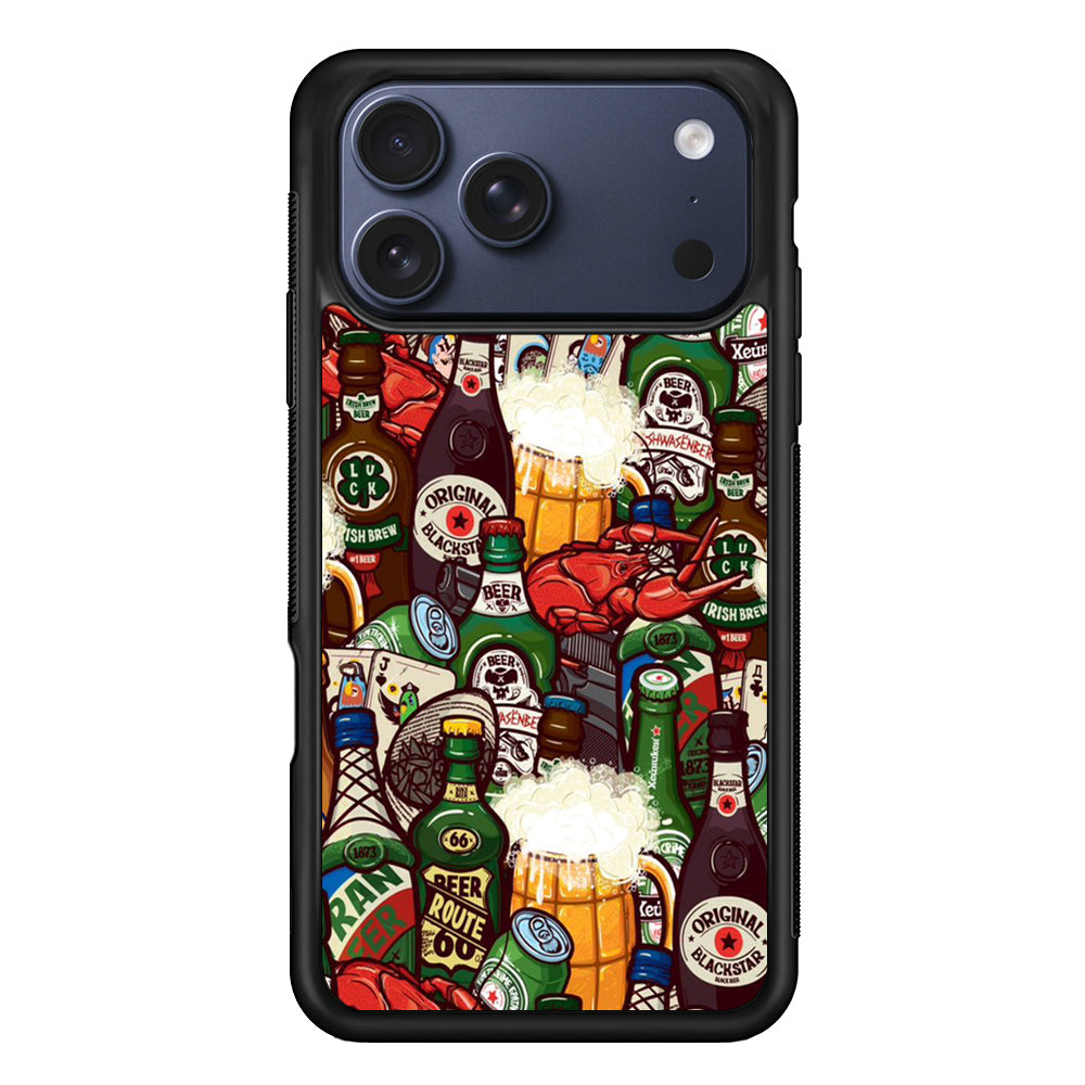Beer Bottle Art iPhone 17 Pro Max Case - Altracase