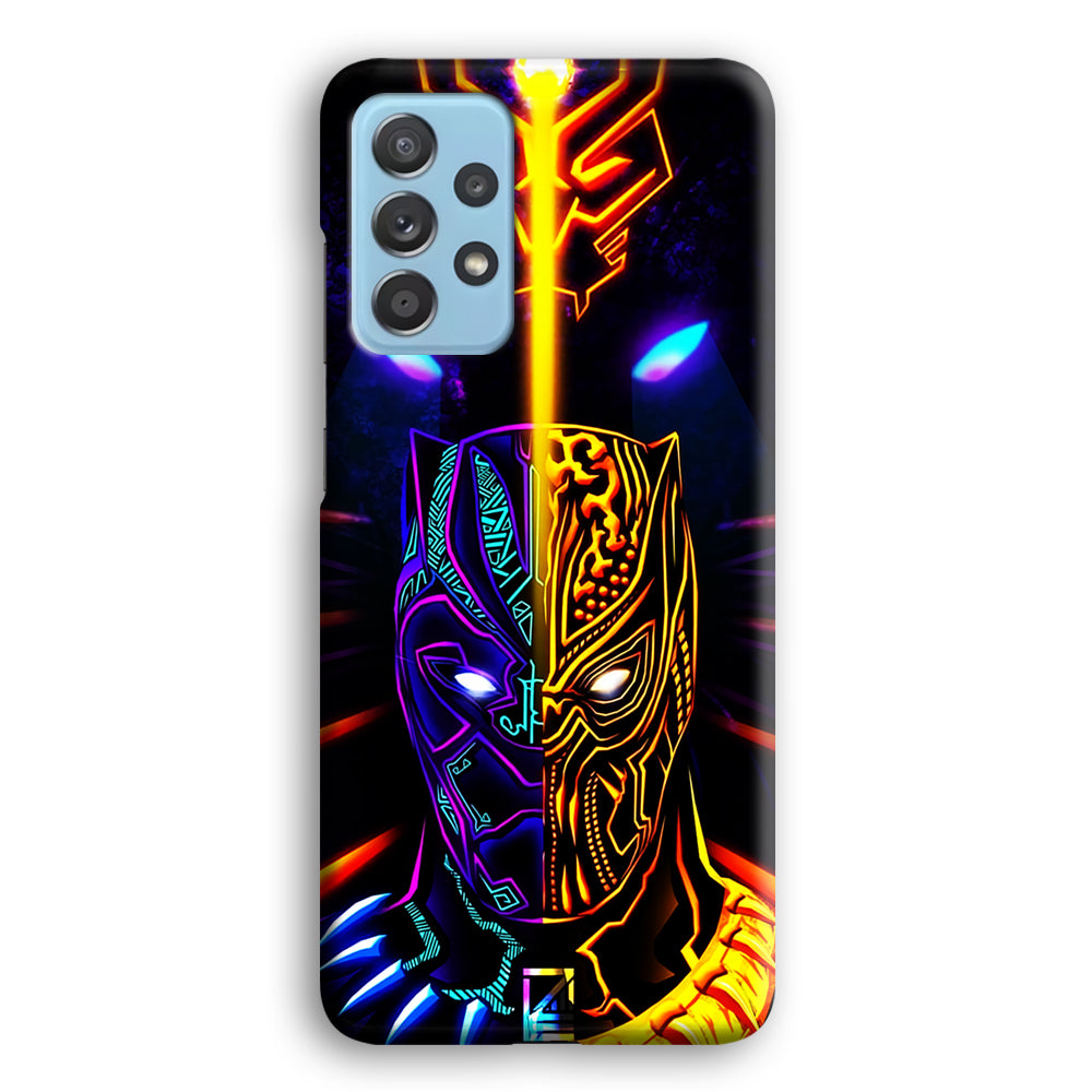 Black Panther And Golden Jaguar Samsung Galaxy A52 Case-Phone Case-3D Case-Altracase