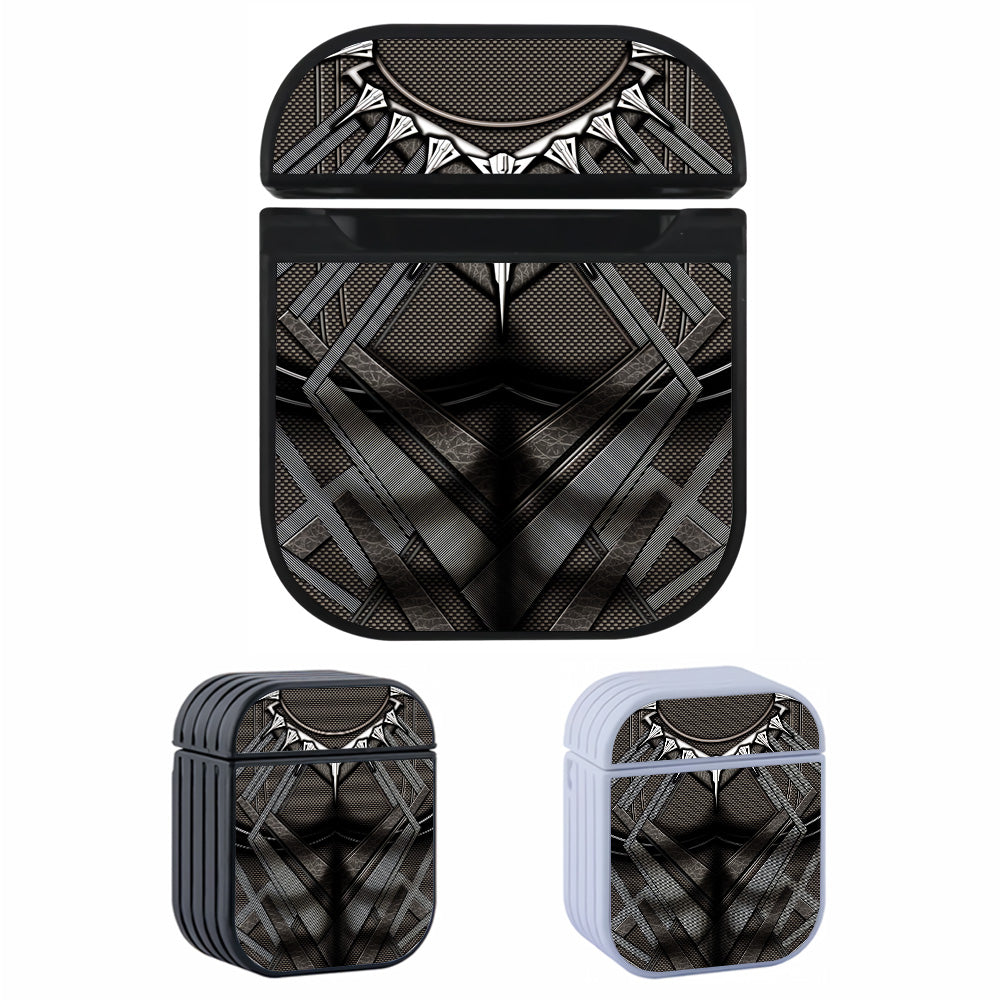 Black Panther Costume Hard Plastic Case Cover For Apple Airpods-AirPod Case-Altracase