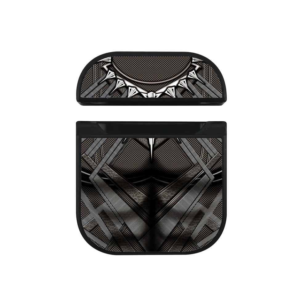 Black Panther Costume Hard Plastic Case Cover For Apple Airpods-AirPod Case-Black-Altracase