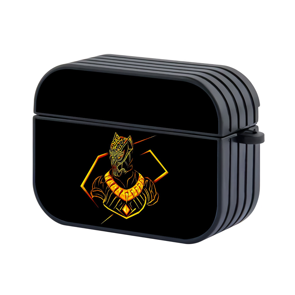 Black Panther Gold Neon Apple Airpods Pro Case-AirPods Pro Case-Altracase