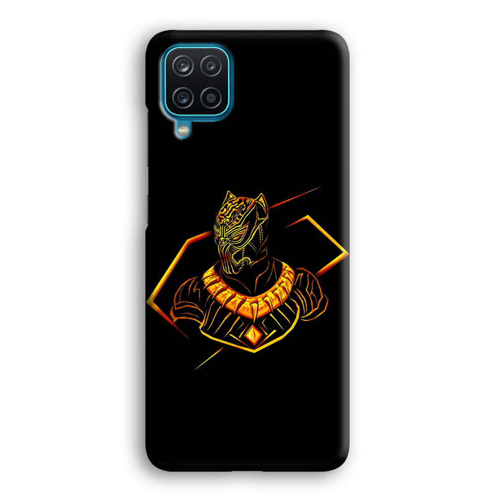 Black Panther Golden Art Samsung Galaxy A12 Case-Phone Case-3D Case-Altracase