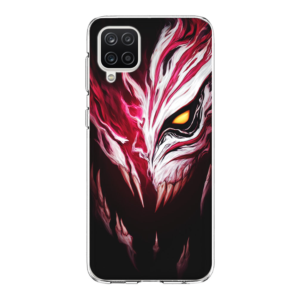 Bleach Hollow Mask Art Samsung Galaxy A12 Case-Phone Case-Clear Soft Case-Altracase