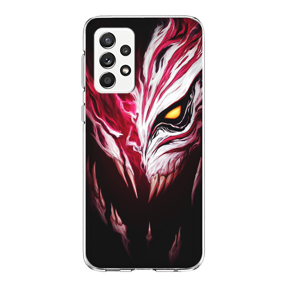 Bleach Hollow Mask Art Samsung Galaxy A52 Case-Phone Case-Clear Soft Case-Altracase