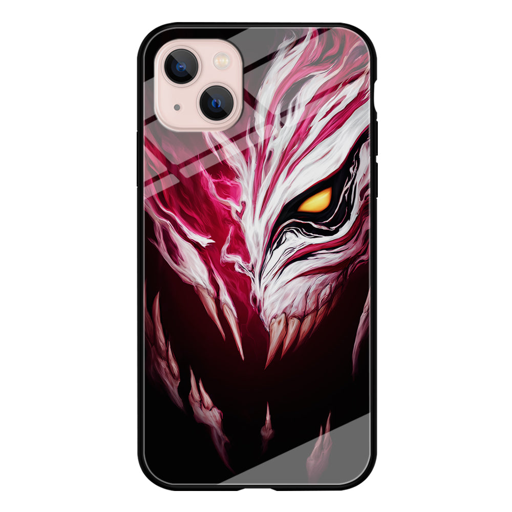 Bleach Hollow Mask Art iPhone 15 Plus Case-Phone Case-Tempered Glass Case-Altracase