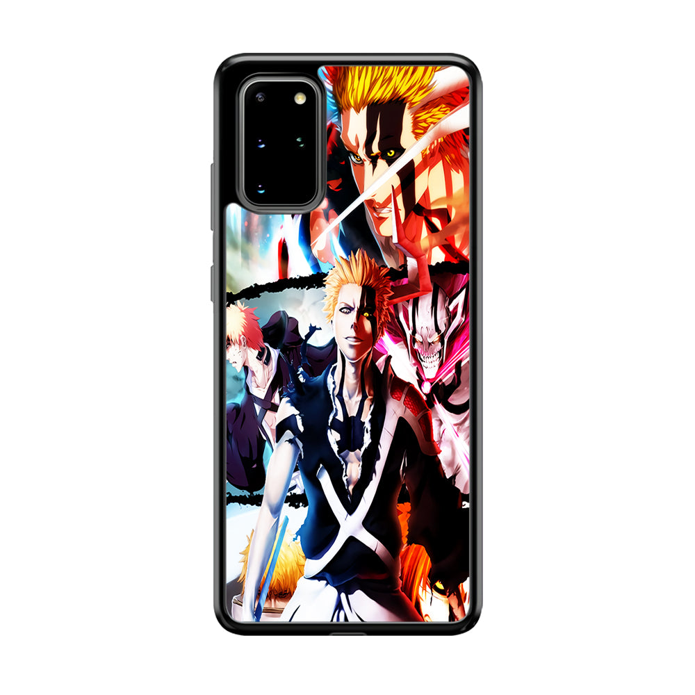 Bleach Ichigo Kurosaki Collage Samsung Galaxy S20 Plus Case-Phone Case-Tempered Glass Case-Altracase