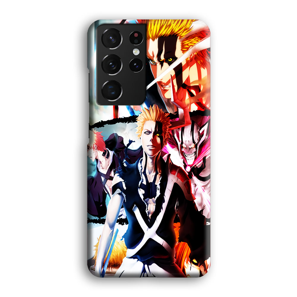 Bleach Ichigo Kurosaki Collage Samsung Galaxy S21 Ultra Case-Phone Case-3D Case-Altracase